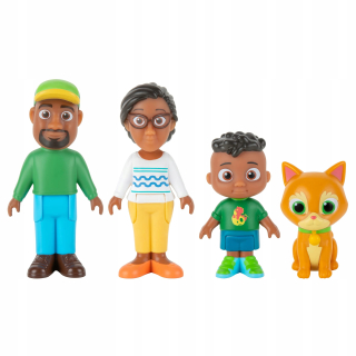CoComelon Cody's Family 4 Figure Set - Family and Friends - Obsahuje Cody